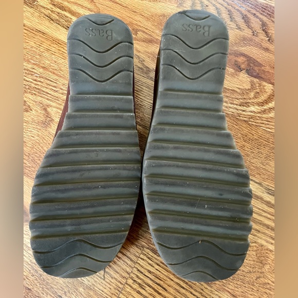 Vintage ‘90s Bass Easthampton Platform Wedge real leather, sz 8 - Picture 6 of 10